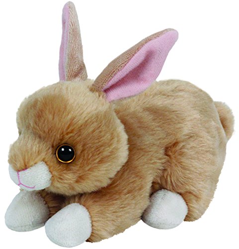 Carletto Ty 41701 - Bunnie Beanie Babies, Ostern limitiert Hase, 15 cm, braun von Carletto Ty
