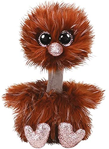 TY Orson Strauß Beanie Boos Mittelgroß, Beanie Baby Weiches Plüschtier, Sammelbares Kuscheliges Stofftier TY Orson Strauß Beanie Boos Mittelgroß, Beanie Baby Weiches Plüschtier, Sammelbares Kuscheliges Stofftier von TY