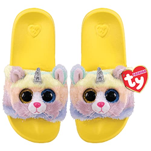 TY 2005175 Heather Cat Pool Kids Slides, gelb, Large von TY