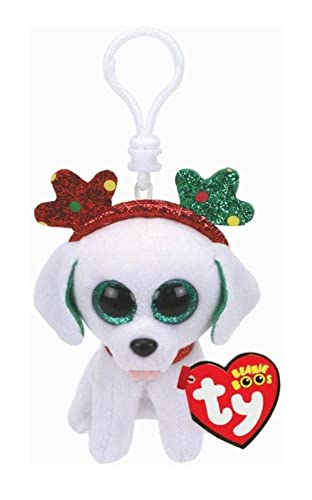 TY Sugar Dog Xmas 2019 Schlüsselanhänger Mehrfarbig One Size von TY