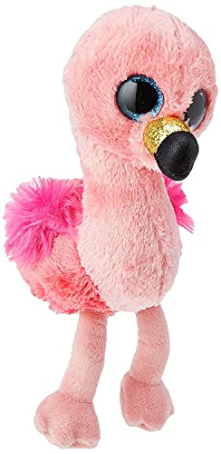 TY 36848 Gilda Pink Flamingo - Beanie Boos, 15 cm von TY