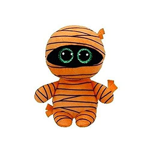 TY 37241 Mummy Mask-Mumie Plüsch, 15 cm, orange von TY