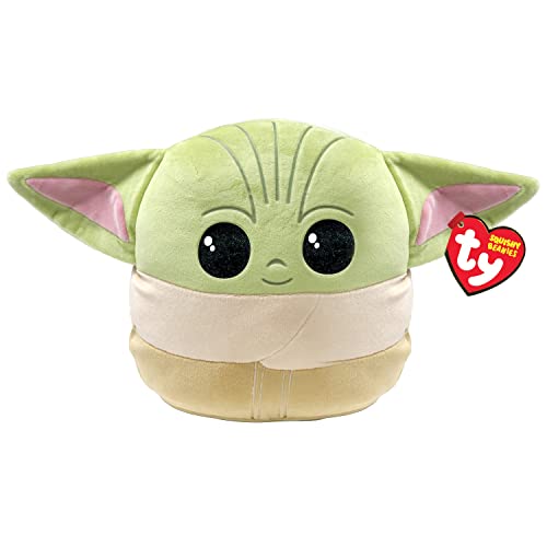 TY 39353 Marvel 2023 Star Wars Grogu Squish-A-Boo, Lizenzierte Squishy Beanie Baby Soft Plüschtiere, Kuscheliger Kuschel-Teddy zum Sammeln, 14 Zoll von TY