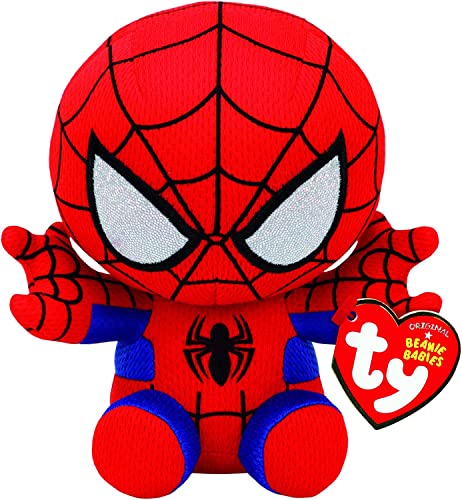 TY 41188 Spider-Man Spiderman Plüsch, Rot/Blau/Schwarz, 16 cm TY 41188 Spider-Man Spiderman Plüsch, Rot/Blau/Schwarz, 16 cm von TY