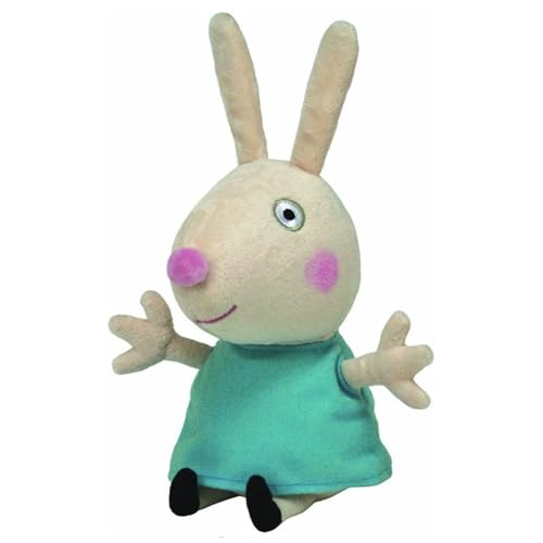 TY 46140 - Peppa Baby - Beanie Babies Luisa Löffel Hase - Plüsch, 15 cm von TY