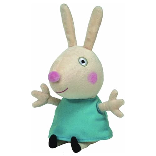 Carletto Ty 46140 Rebecca Rabbit Peppa Pig Plüsch, Blau von TY