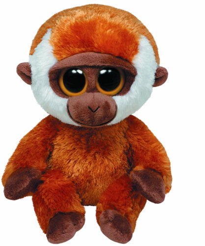 TY 7136077 7136077-Bongo-Affe braun, 15 cm, Beanie Boos von TY