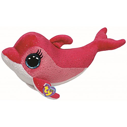 TY 7136096 7136096-Surf-Delphin, Beanie Boos, 15 cm, pink TY 7136096 7136096-Surf-Delphin, Beanie Boos, 15 cm, pink von TY