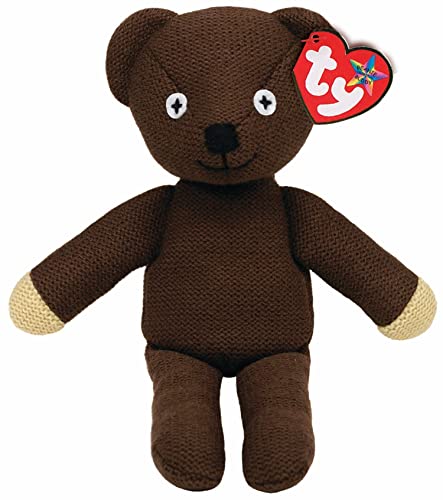 TY Mr. Bean Teddybär Medium – Ikonisches weiches Plüschtier aus der klassischen TV-Show – Sammlerstück für Kinder & Fans – Kuscheliges Plüschtier-Geschenk für Jungen & Mädchen von TY