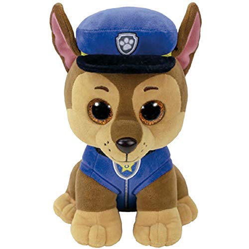 TY 96319 Shepherd Dog Aladdin Paw Patrol, Chase 24cm, braun von TY