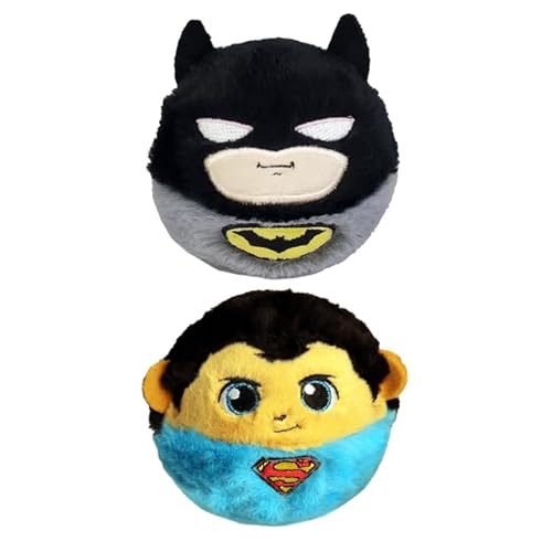 TY Batman und Superman Bouncer 2-Teile-Set – Weiches Plüschtier für Kinder – Kuschelig, Sammelbar, Gefüllte Plüschtiere – Bounce Plüschtier, Kuschelgeschenk für Jungen & Mädchen TY Batman und Superman Bouncer 2-Teile-Set – Weiches Plüschtier für Kinder – Kuschelig, Sammelbar, Gefüllte Plüschtiere – Bounce Plüschtier, Kuschelgeschenk für Jungen & Mädchen von TY