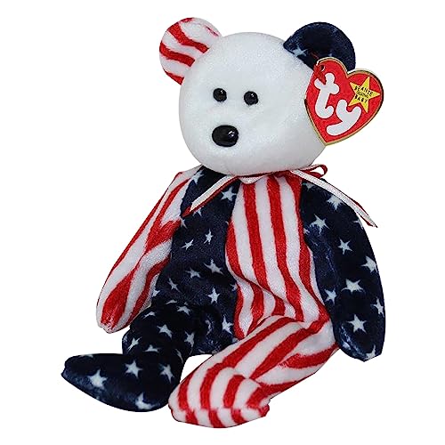 TY Beanie Baby - SPANGLE the Bear (White Head Version) [Toy] von BEANIE BABIES