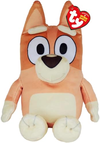 TY Bluey Bingo Weiches Plüschtier für Kinder, Teddybär-Sammelplüsch, gefülltes Kuscheltier für Baby, offizielle Beanie Babies Reihe, Plüschtiere für Kinder von TY