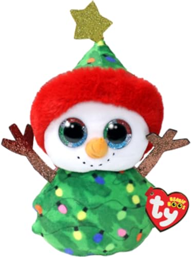 TY Beanie Boo Regular 15 cm Garland Snowman Xmas 203 von TY