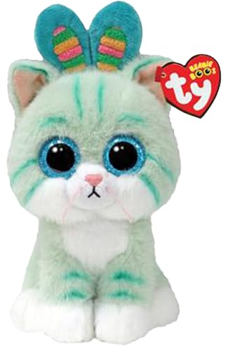 TY Beanie Boo Spring Gumdrop Cat Teal 15cm TY Beanie Boo Spring Gumdrop Cat Teal 15cm von TY