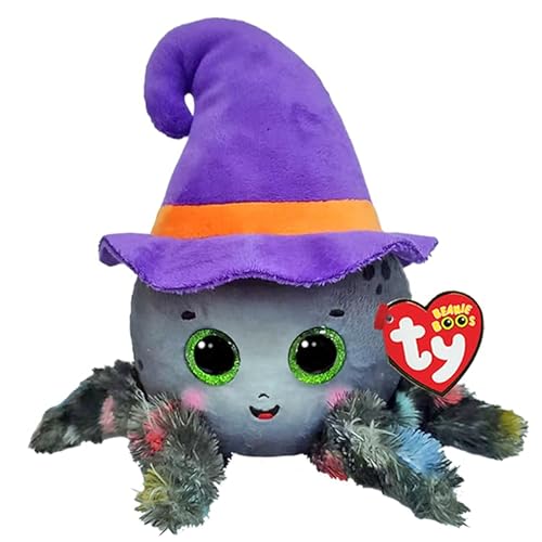 TY Beanie Boo Weaver The Spider with a Hat for Halloween 5,143.5-15.2 cm von TY