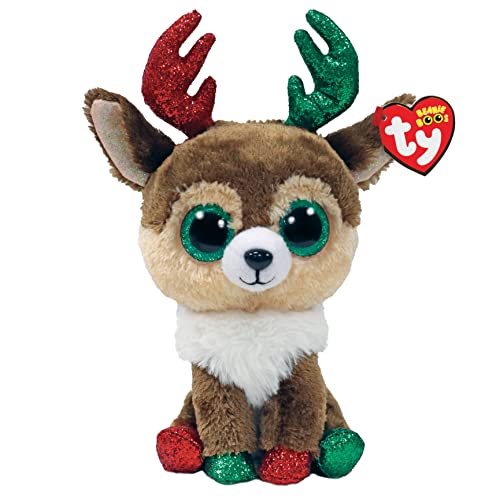 TY Beanie Boos, Kinley, Rentier, Xmas, ca 15 cm von TY