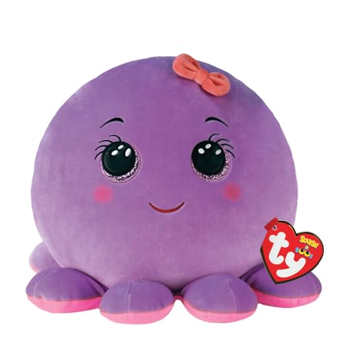 TY Beanie Boos Squish a Boo Violett Krake Octavia - 20 cm, 2009313 von TY