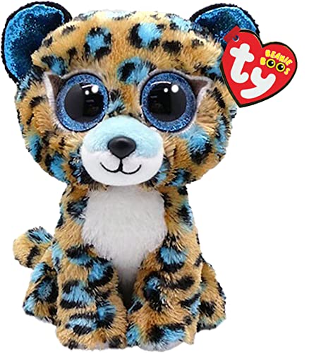 TY Cobalt Leopard Beanie Boo Regulär 6" | Beanie Baby Weiches Plüschtier | Sammlerstück Kuscheliger Stoffteddy TY Cobalt Leopard Beanie Boo Regulär 6" | Beanie Baby Weiches Plüschtier | Sammlerstück Kuscheliger Stoffteddy von TY