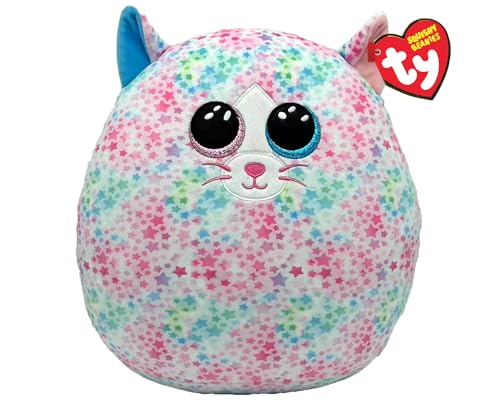 TY Emma Katze Squish a Boo 14 Zoll - Squishy Beanies für Kinder, weiche Babyspielzeuge aus Plüsch - Sammlerfreundliche kuschelige Teddybären TY Emma Katze Squish a Boo 14 Zoll - Squishy Beanies für Kinder, weiche Babyspielzeuge aus Plüsch - Sammlerfreundliche kuschelige Teddybären von TY