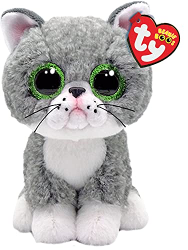 TY Fergus Katze Beanie Boo Regulär | Beanie Baby Weiches Plüschtier | Sammlerstück Kuscheliger Stoffteddy TY Fergus Katze Beanie Boo Regulär | Beanie Baby Weiches Plüschtier | Sammlerstück Kuscheliger Stoffteddy von TY