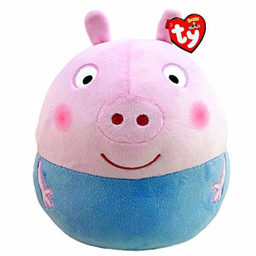 TY George Pig - Peppa Pig - Squishy Beanie 35cm von TY