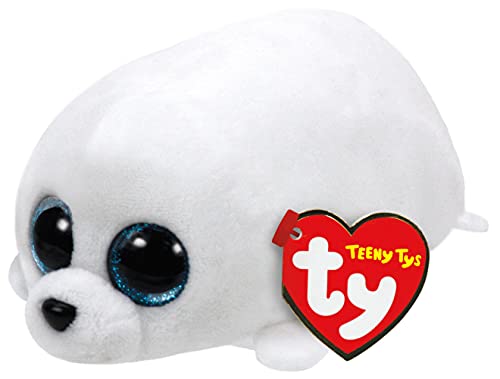 TY Glubschis - Slippery Robbe, weiß - Teeny Tys - 10 cm von TY