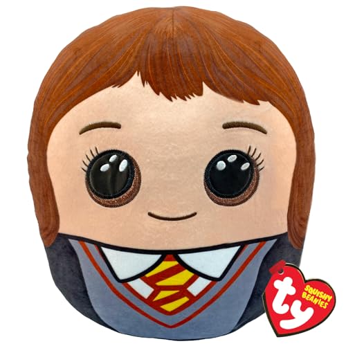 TY Hermoine - Harry Potter 10" Squishy Beanie | Soft Plush Toy for Kids | Collectible Cuddly Teddy Baby Stuffed Plushies von TY