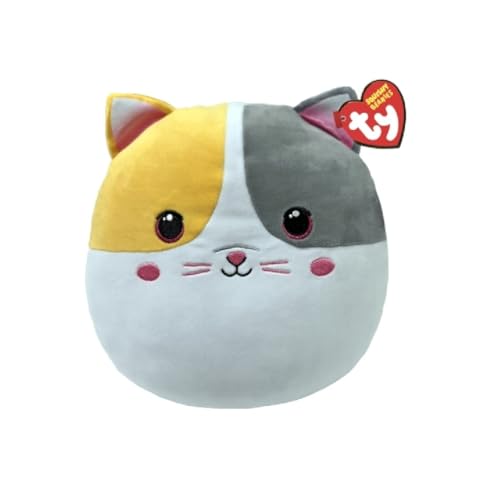 TY Kuschelt Katze - Squishy Beanie 10" | Weiches Plüschtier für Kinder, Babytier, Kuschelteddy, Sammler-Plüschtiere TY Kuschelt Katze - Squishy Beanie 10" | Weiches Plüschtier für Kinder, Babytier, Kuschelteddy, Sammler-Plüschtiere von TY