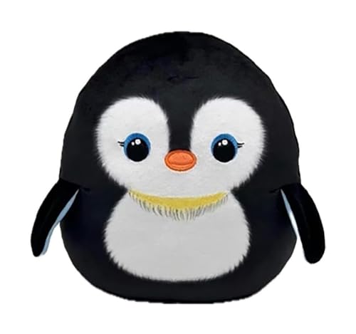 TY Neve Pinguin - Squishy Beanie 10" | Weiches Plüschtier für Kinder, Babytier, Kuschelteddy, Sammler-Plüschtiere von TY