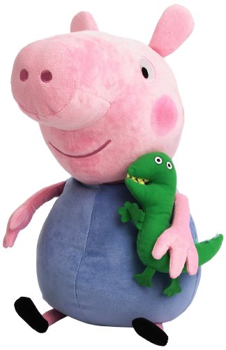 TY - Offiziell lizenziertes George Pig Schwein Spielzeug aus weichem Plüsch, Groß 42 cm von TY