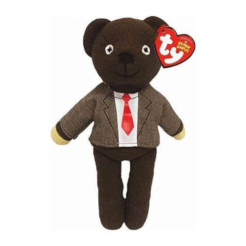 TY Mr Bean Teddy Jacket & Tie Plüsch Braun One Size von Ty Toys