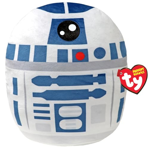 TY R2D2 Disney Star Wars Squish-A-Boos 14 Inches, Licensed Beanie Baby Soft Plush Toy, Collectible Cuddly Stuffed Teddy von TY