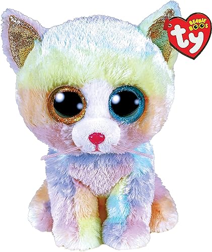 Ty — Mütze Boo's — Peluche Heather el Gato TY36753, Mehrfarbig, 40 cm von TY