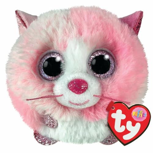 TY - Teeny Puffies Katze Tia - 10 cm 2009129 White/Pink TY - Teeny Puffies Katze Tia - 10 cm 2009129 White/Pink von TY