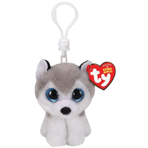Ty 35240 Buff Husky Tier Plüschclip, Weiss, 7 cm Ty 35240 Buff Husky Tier Plüschclip, Weiss, 7 cm von TY