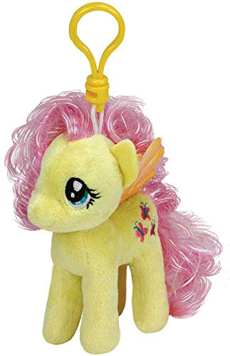 Carletto Ty 41102 - My Little Pony Clip - Fluttershy, Plüschtier, 10 cm von TY