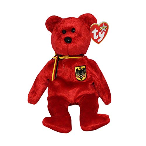 Ty Beanie Baby – GRAF von Rot, der Bär (Deutschland Exklusiv) von TY