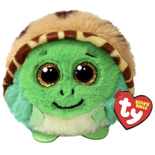 Ty Beanie Balls – Cruiser die Schildkröte mit den goldenen Glitzeraugen, weiche und runde Plüschtiere zum Sammeln – 8 cm – T42549 Ty Beanie Balls – Cruiser die Schildkröte mit den goldenen Glitzeraugen, weiche und runde Plüschtiere zum Sammeln – 8 cm – T42549 von TY