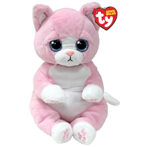 TY Lillibelle Katze Beanie Bellies Medium 24cm - Quetschbare Beanie Baby Weiche Pluschtiere - Sammelbares Kuscheliges Stofftier TY Lillibelle Katze Beanie Bellies Medium 24cm - Quetschbare Beanie Baby Weiche Pluschtiere - Sammelbares Kuscheliges Stofftier von TY