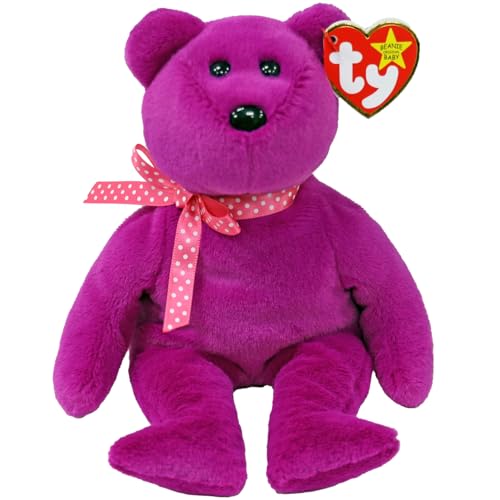 Ty Magenta II Bär Original Beanie Babies Regular - Weiches Plüschtier für Kinder, Teddy, Babyspielzeug, Sammlerstück Plüschtiere Ty Magenta II Bär Original Beanie Babies Regular - Weiches Plüschtier für Kinder, Teddy, Babyspielzeug, Sammlerstück Plüschtiere von TY