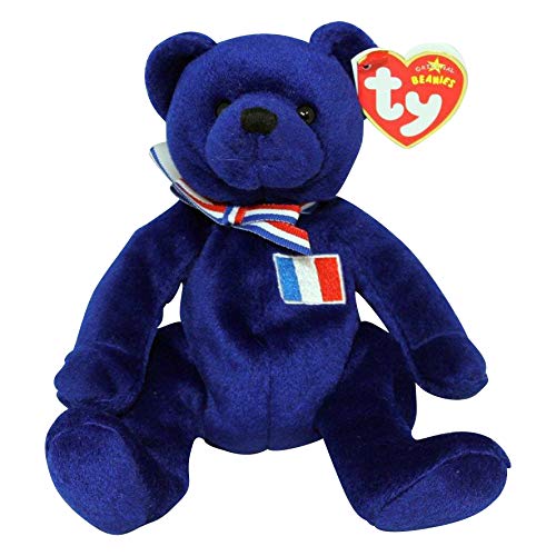 Ty Mascotte Frankreich Beanie Bär Plüschtier 18 cm von BEANIE BABIES