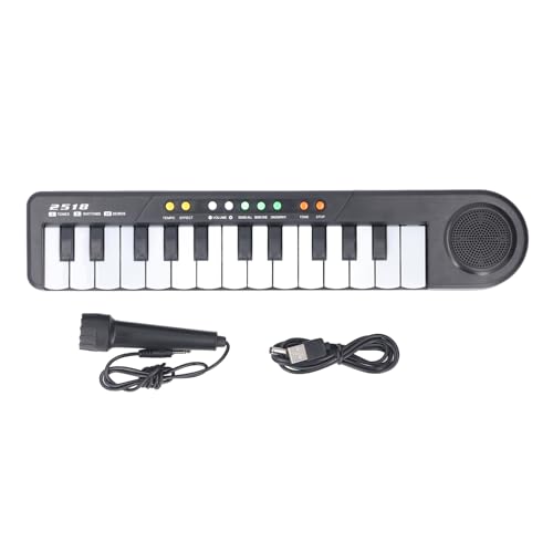 Elektronische Tastatur für Kinder, 25 Tasten, Klaviertastatur, verstellbare Töne, Musikspielzeug, tragbare Musiktastatur, Musikinstrument, Klavier für Kinder Elektronische Tastatur für Kinder, 25 Tasten, Klaviertastatur, verstellbare Töne, Musikspielzeug, tragbare Musiktastatur, Musikinstrument, Klavier für Kinder von TYCIONG