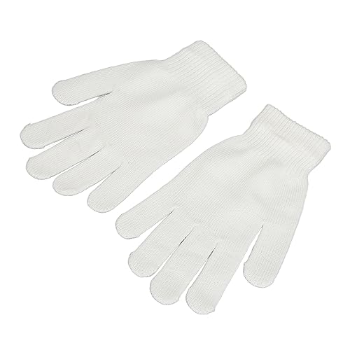 TYCIONG Halloween Glühen in den Dunklen Handschuhen Dunkle Stricke für die Partynacht mit Weichen Acrylfasern Handdekoration für Festivaltrick oder -genutz von TYCIONG