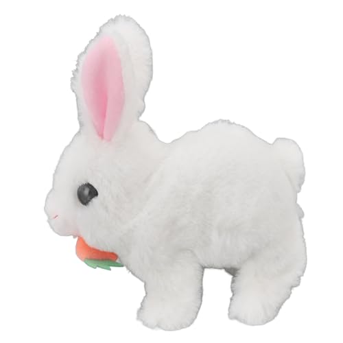 TYCIONG Realistic Bunny Toy Interactive Electronic Hopping Bunny Plüsch mit Sound Wiggle Ohrs für Geburtstag Ostern Spaß, Plüsch Hasenspielzeug für Ostern, Elektronisches Hasenspielzeug TYCIONG Realistic Bunny Toy Interactive Electronic Hopping Bunny Plüsch mit Sound Wiggle Ohrs für Geburtstag Ostern Spaß, Plüsch Hasenspielzeug für Ostern, Elektronisches Hasenspielzeug von TYCIONG