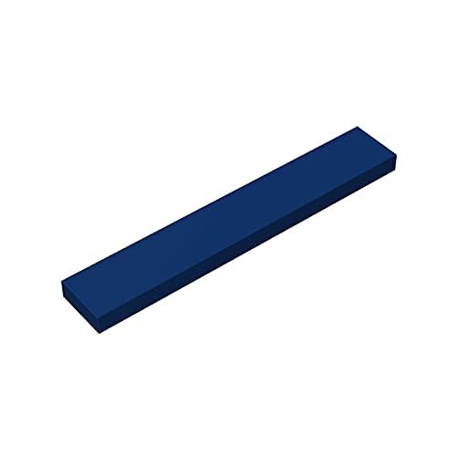 Gobricks GDS-564 Tile 1 x 6 Compatible with 6636 All Major Brick Brands Toys,Building Blocks,Technical Parts,Assembles DIY (140 Dark Blue(055),20 PCS) von TYCOLE