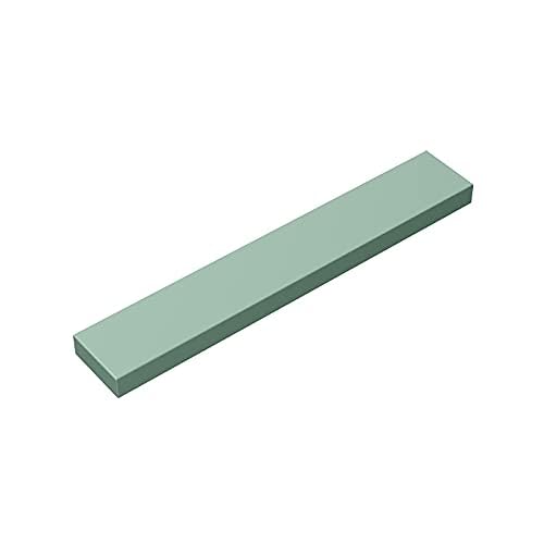 Gobricks GDS-564 Tile 1 x 6 Compatible with 6636 All Major Brick Brands Toys,Building Blocks,Technical Parts,Assembles DIY (151 Sand Green(048),20 PCS) von TYCOLE