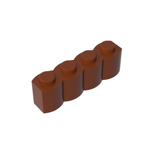 Klassische Ziegel GDS-1079-081 Brick Special 1 x 4 Palisade [aka Log] Kompatibel mit Lego 30137 100% Kompatibel mit Lego und Allen großen Ziegel-Marken von TYCOLE