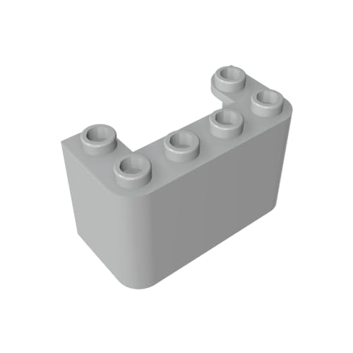 Klassische Ziegel GDS-1156-071 Windscreen 2 x 4 x 2 Vertical Kompatibel mit Lego 4594 100% Kompatibel mit Lego und Allen großen Ziegel-Marken von Eske Kouri