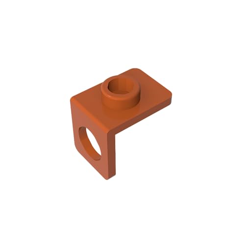 Klassische Ziegel GDS-1165-081 Minifig Neckwear Bracket [One Stud] Kompatibel mit Lego 42446 100% Kompatibel mit Lego und Allen großen Ziegel-Marken von TYCOLE